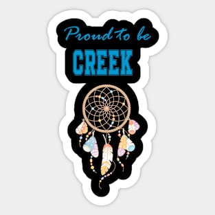 Native American Creek Dreamcatcher 50 Sticker